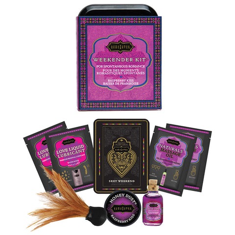 Kama Sutra The Weekender Kit-Raspberry Kiss