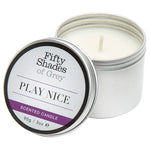 Fifty Shades Of Grey Play Nice Vanilla Candle