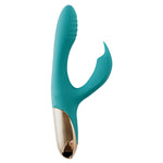 Maddy Skyler Rechargeable Bendable Rabbit-Green 8.5"