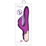 Maddy Skyler Rechargeable Bendable Rabbit-Purple 8.5"