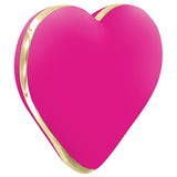 RianneS Rechargeable Heart Vibe-French Rose