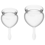 Satisfyer Feel Good Menstrual Cup-Transparent