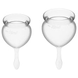 Satisfyer Feel Good Menstrual Cup-Transparent