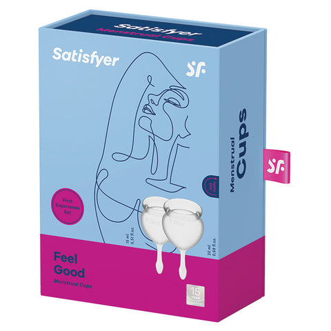 Satisfyer Feel Good Menstrual Cup-Transparent