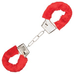 Playful Furry Cuffs-Red