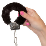 Playful Furry Cuffs-Black