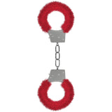 Beginner's Furry Handcuffs-Red