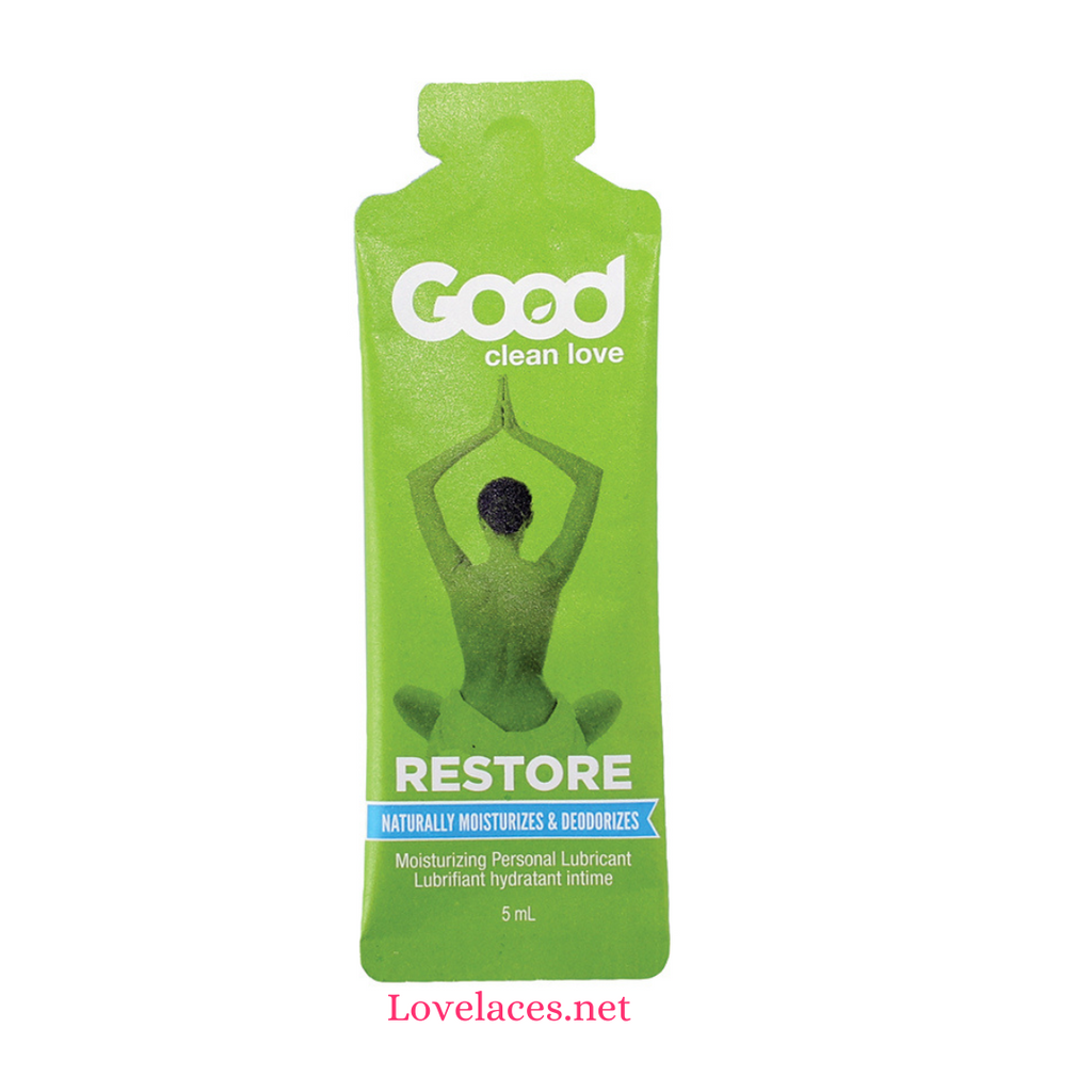 Good Clean Love RESTORE Moisturizing Lubricant-5ml Lovelaces Good Clean Love RESTORE Moisturizing Lubricant-5ml Lovelaces